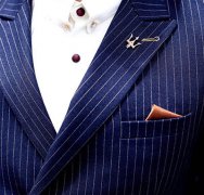 為什么成功商務男士都愛穿條紋西裝